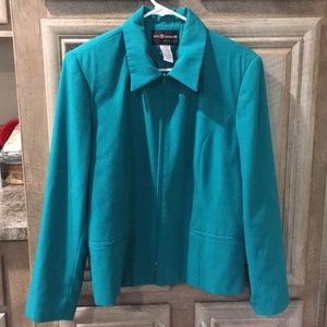 Green “Sag Harbor” Petite Women’s Size 14 Jacket